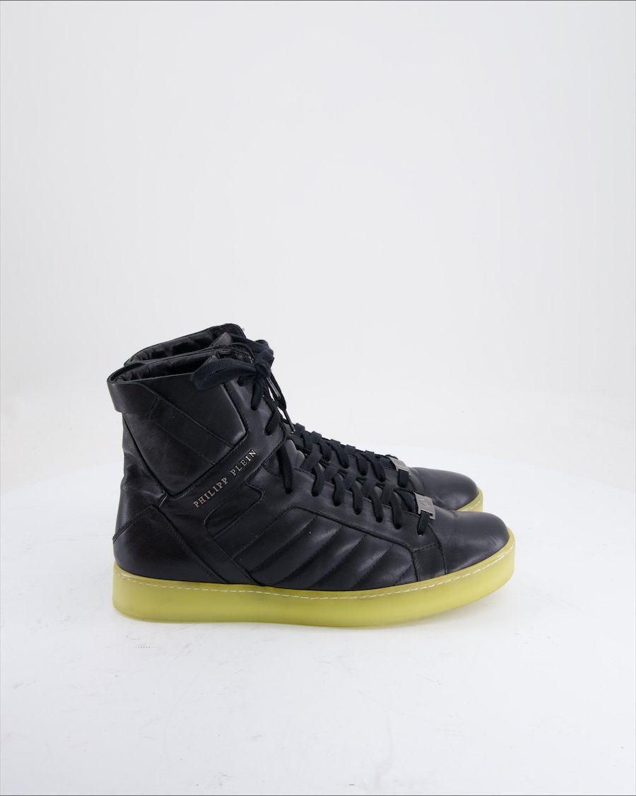 Philipp Plein Trainers Leather Black Eu 42