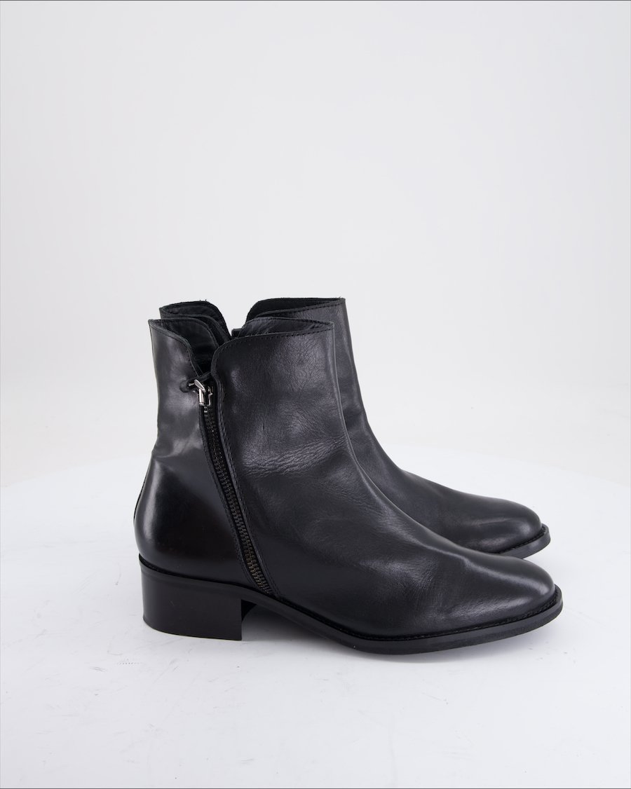 Unbranded Ankle Boots Polyurethane Black Eu 40
