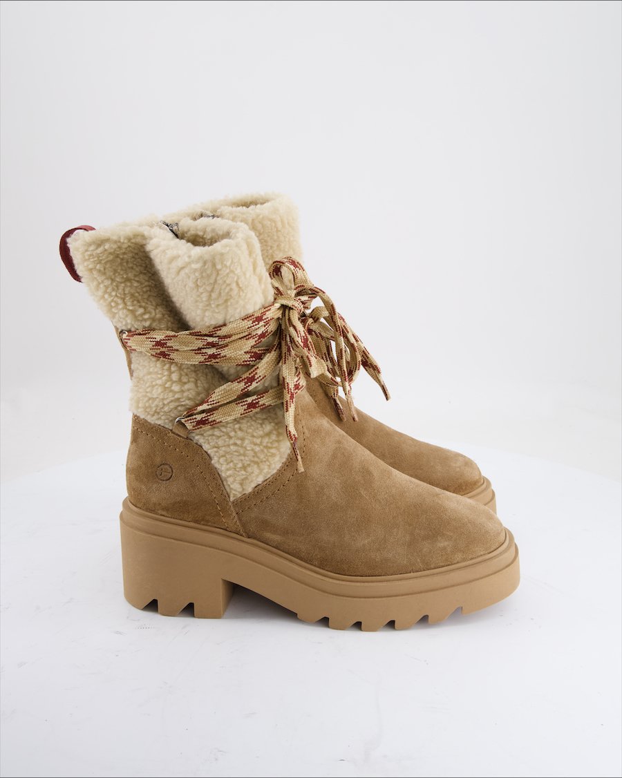 Tamaris Ankle Boots Suede Beige Eu 41