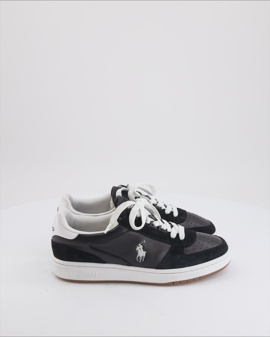 Polo Ralph Lauren Trainers Leather Black Eu 38