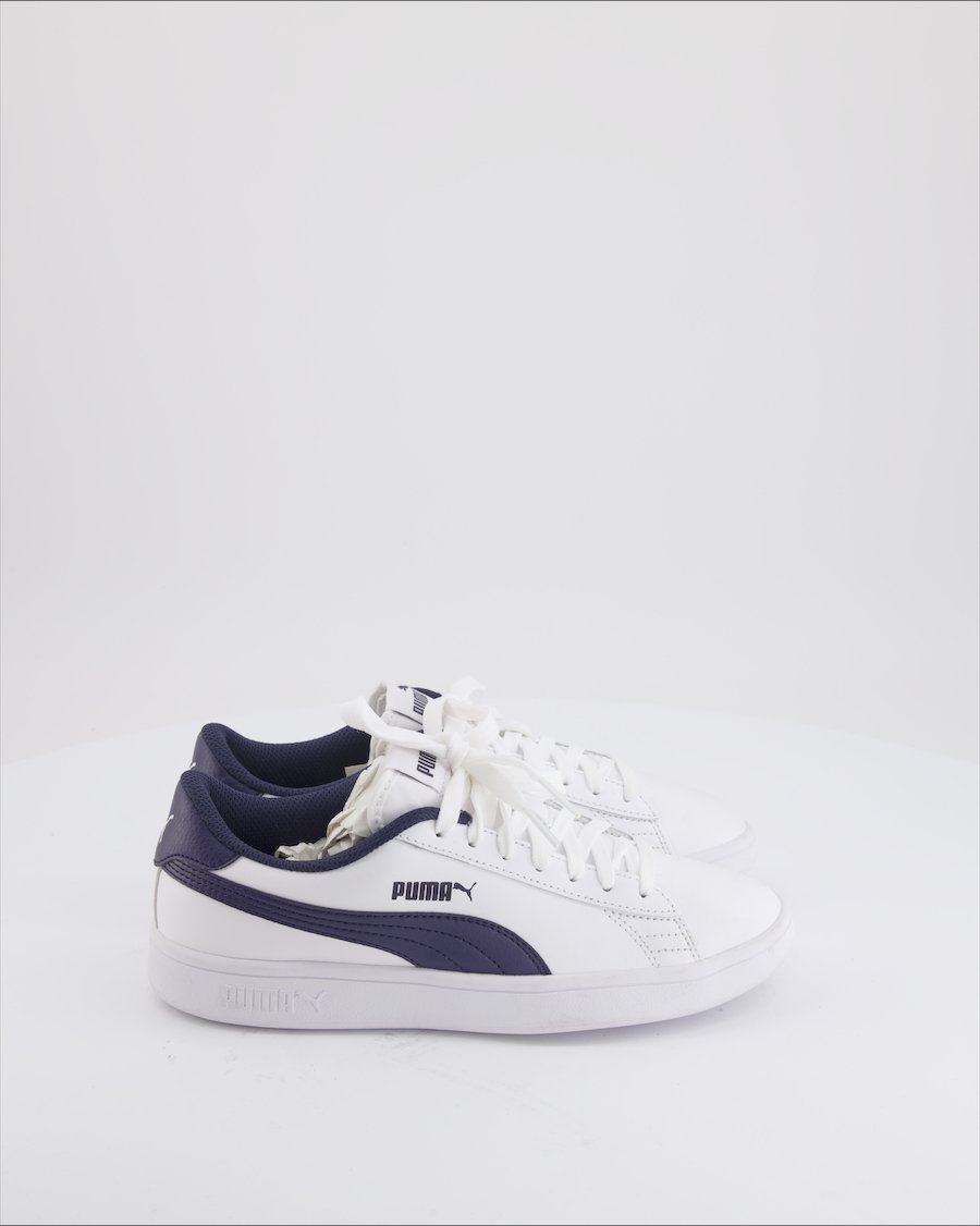 Puma Trainers Leather White Eu 37
