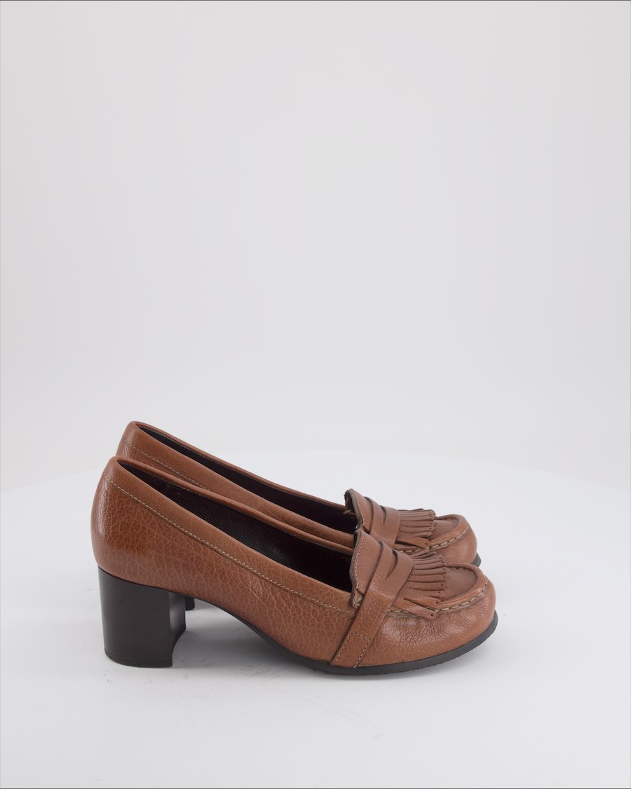 CafeNoir Heels Leather Brown Eu 38.5