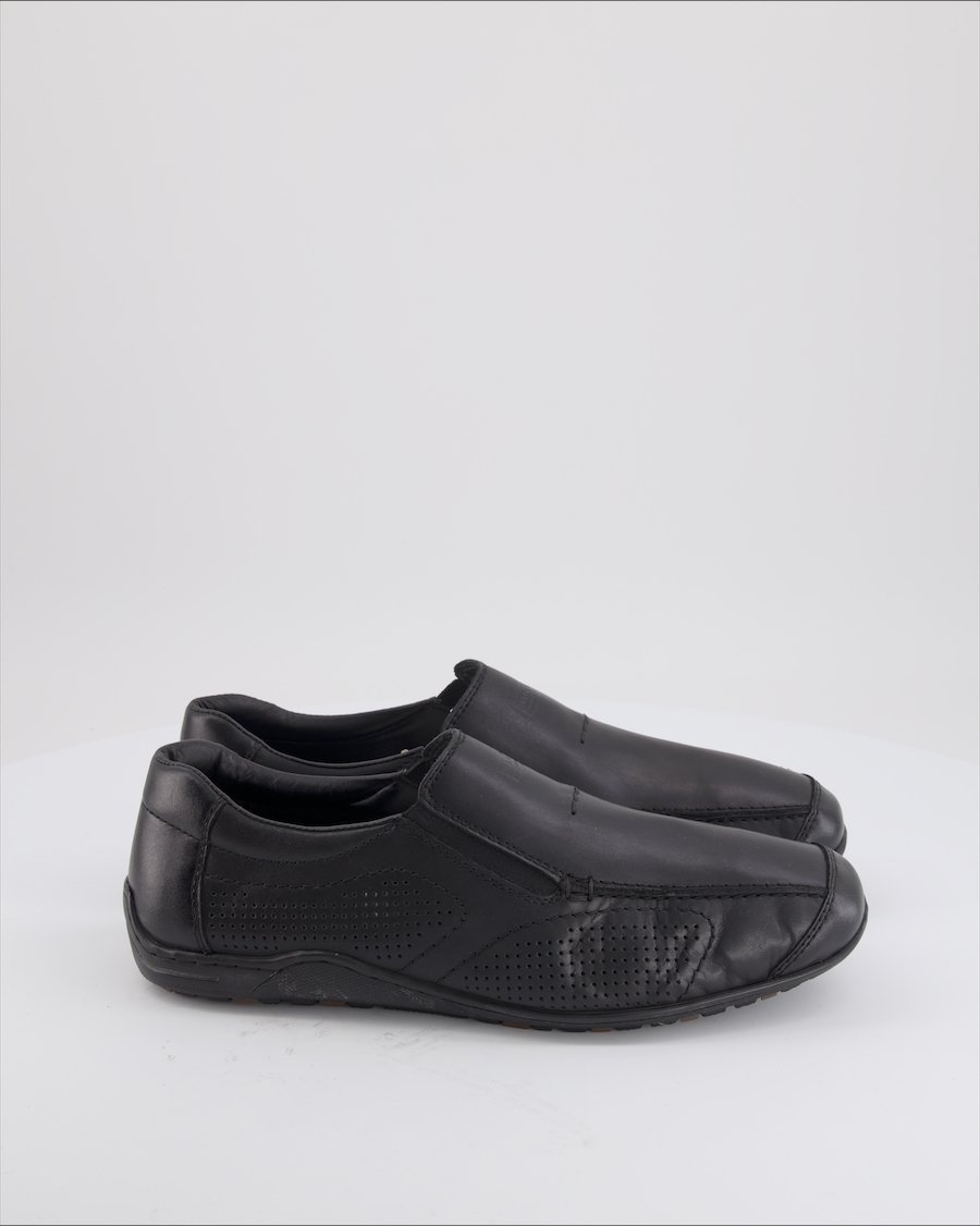 Rieker Flats Leather Black Eu 43