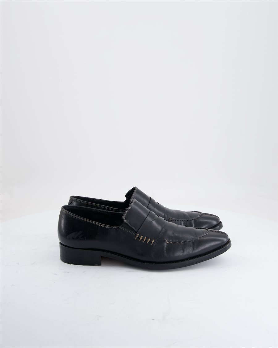 Lorenzo Banfi Flats Leather Black Eu 41