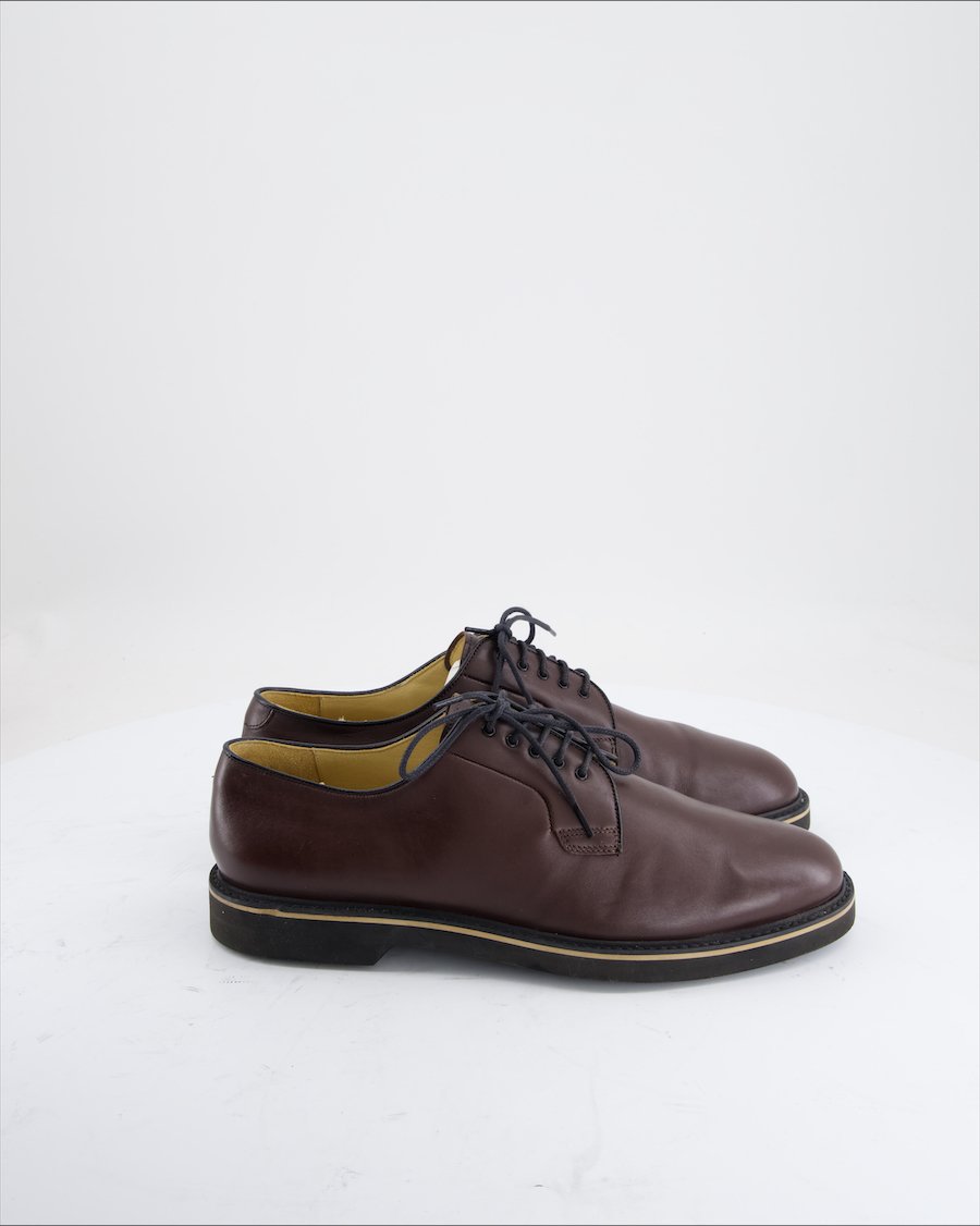 Navyboot Flats Leather Brown Eu 46