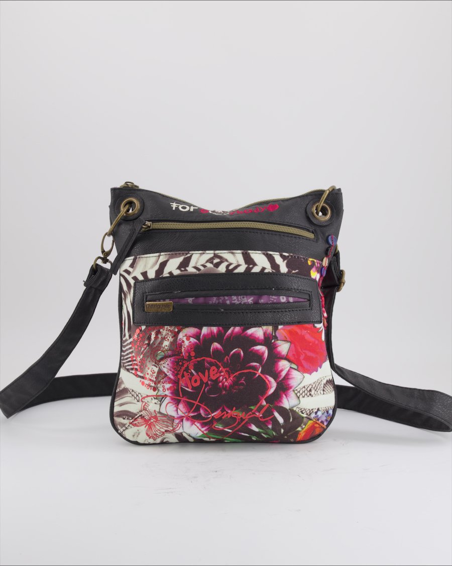 Desigual Crossbody Bag Cloth Black