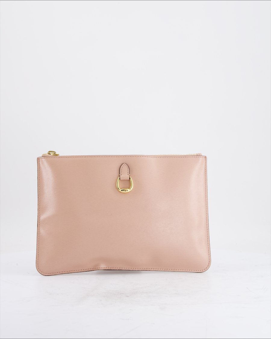 Lauren Ralph Lauren Handbag Leather Pink