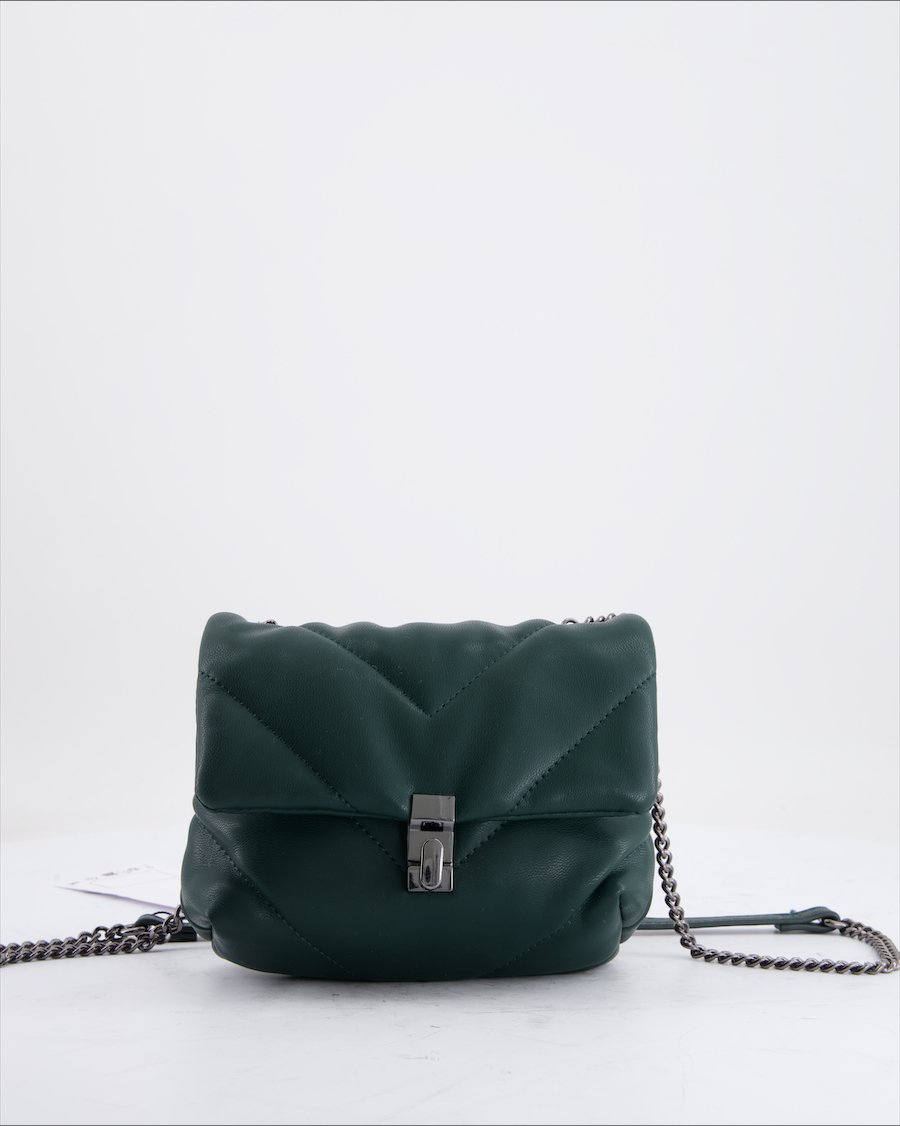Zara Crossbody Bag Polyurethane Green