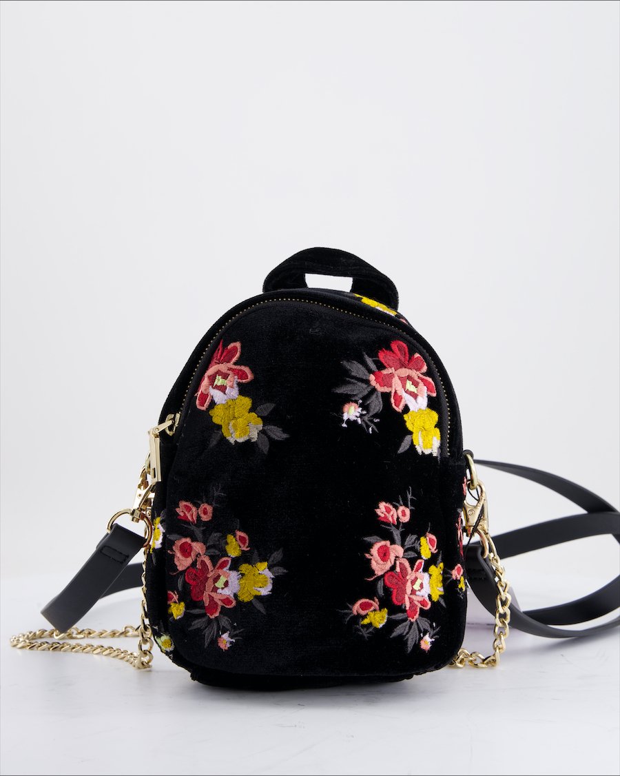 Zara Crossbody Bag Suede Black