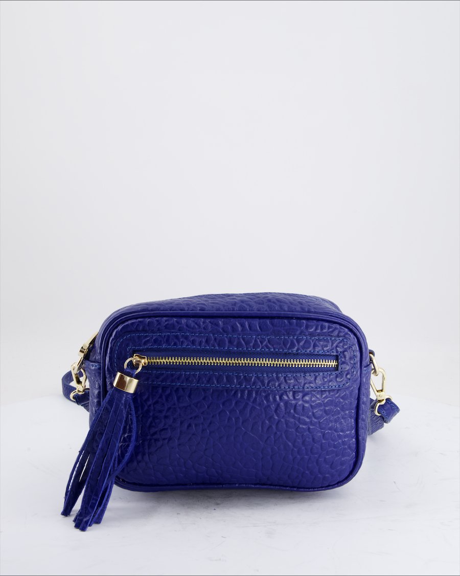 Di Gregorio Crossbody bag Leather Blue