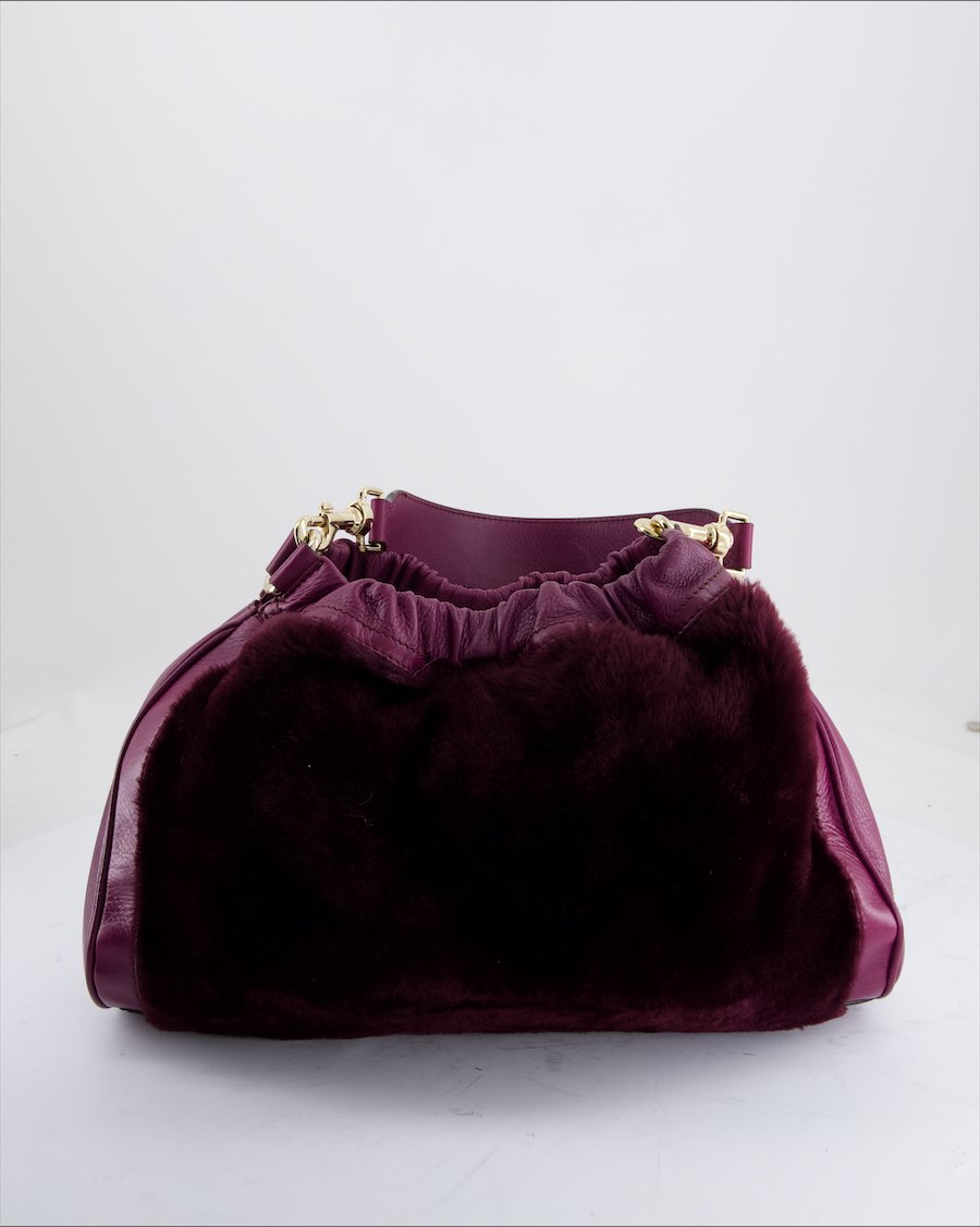 Escada Shoulder Bag Shoulder Bag Purple