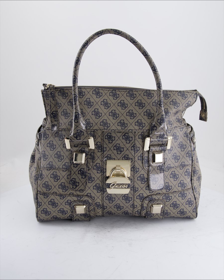 Guess Shoulder Bag Leather Grey