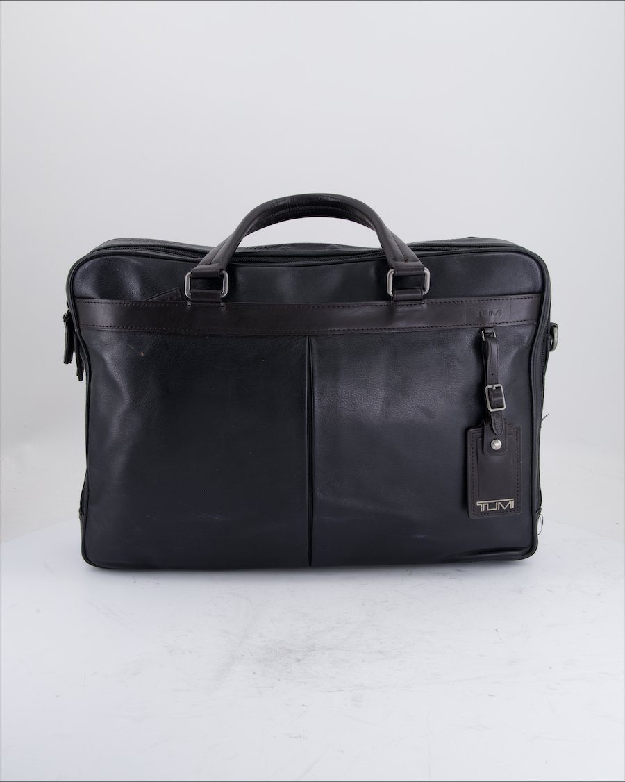 Tumi 24H Leather Black