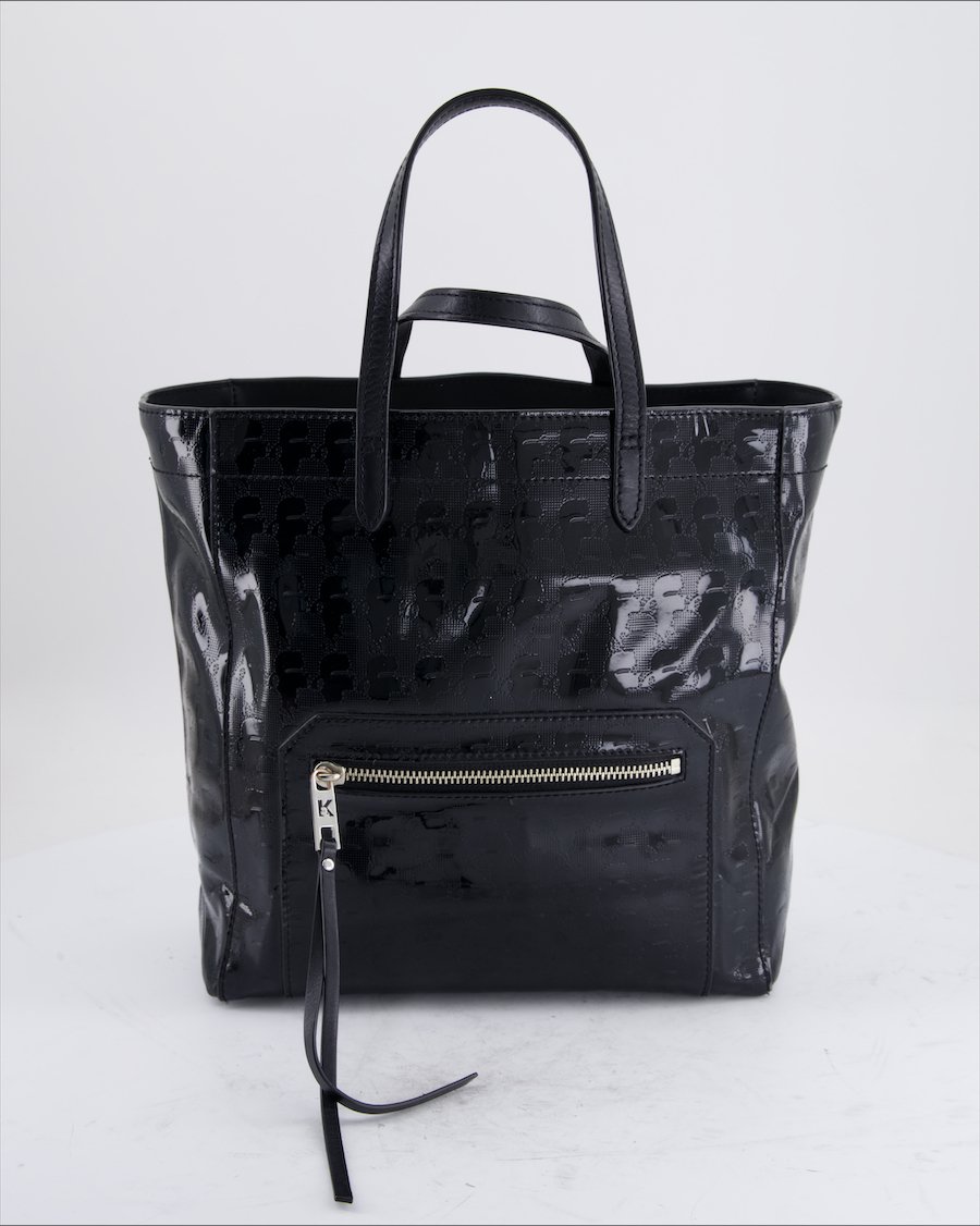 Karl Lagerfeld Handbag Leather Black