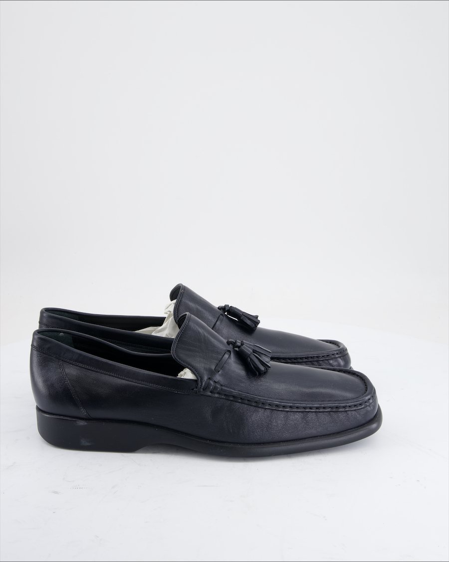 Bally Flats Leather Black Eu 44.5