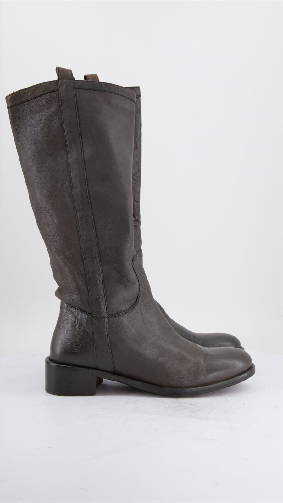 Navyboot Boots Leather Anthracite Eu 39