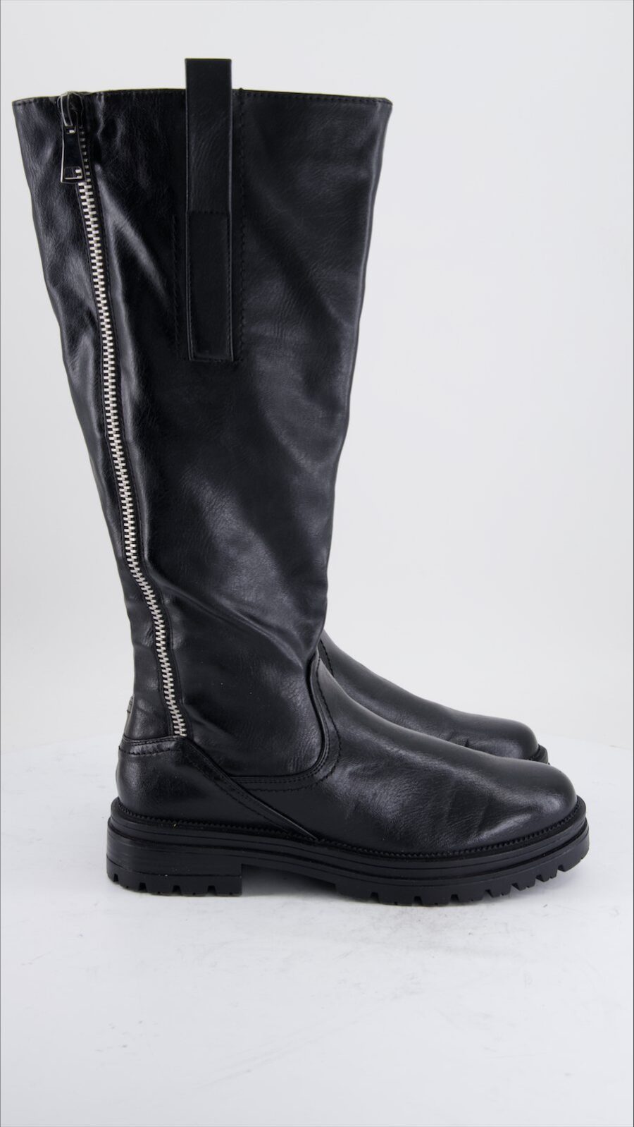 Catwalk Boots Leather Black Eu 39