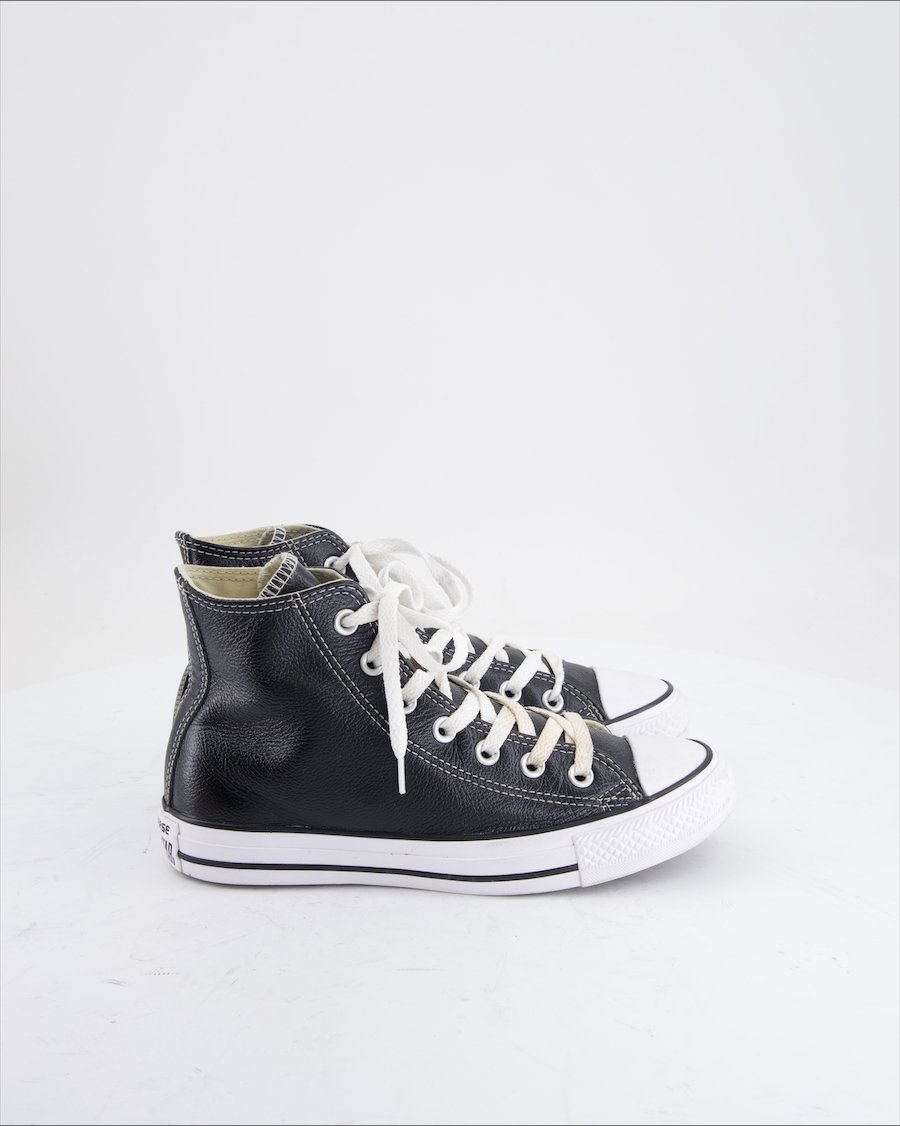 Converse Trainers Leather Black Eu 37