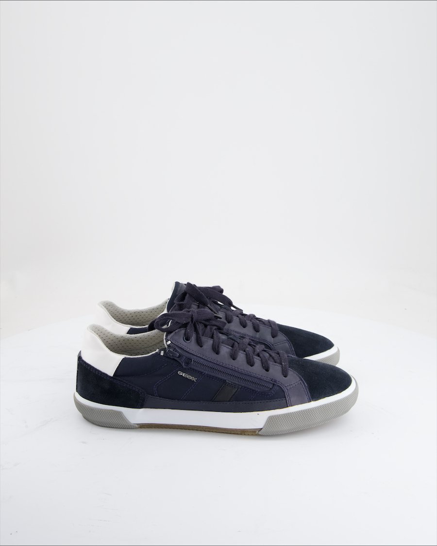 Geox Trainers Suede Blue Eu 42