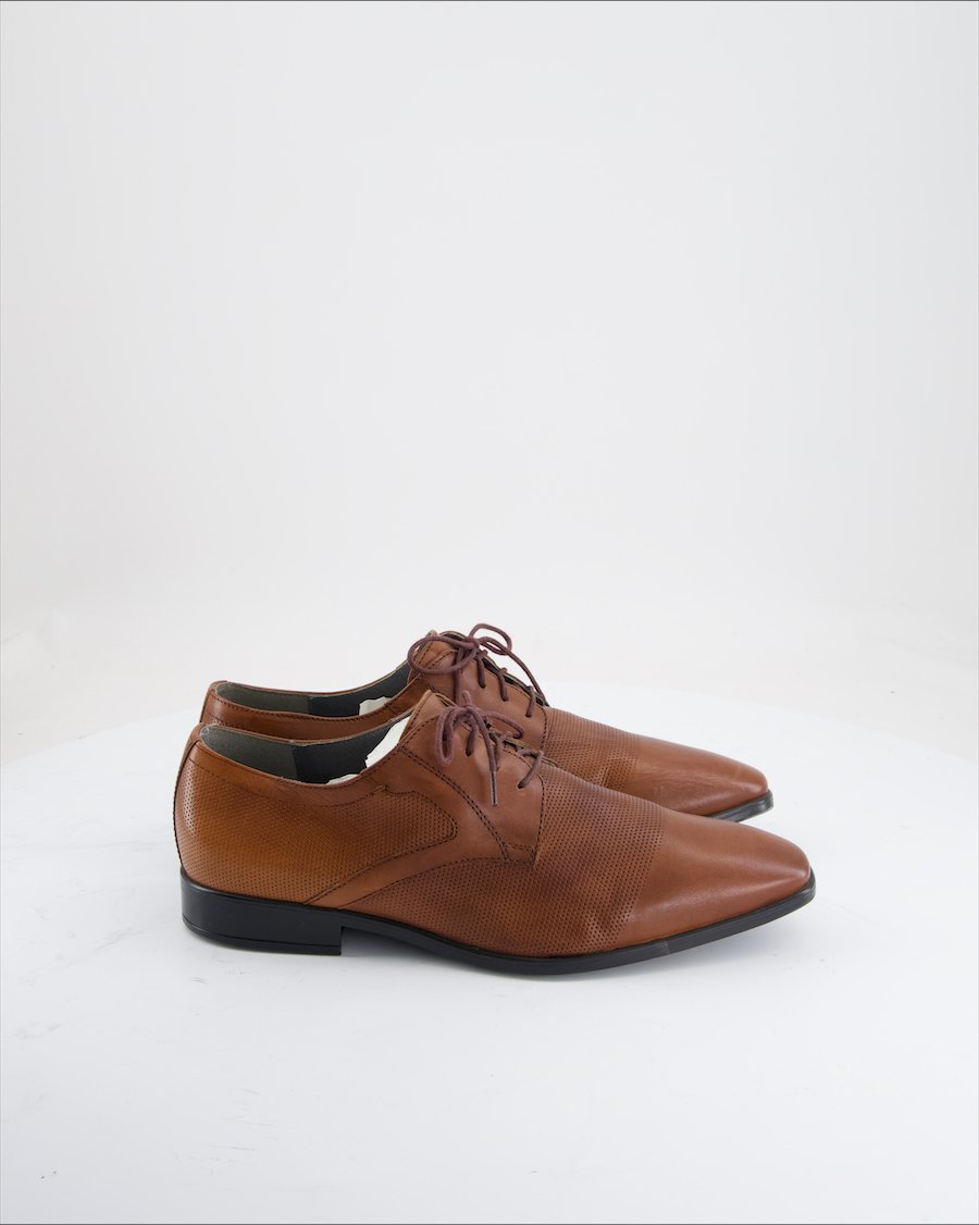 Roberto Santi Flats Leather Brown Eu 43