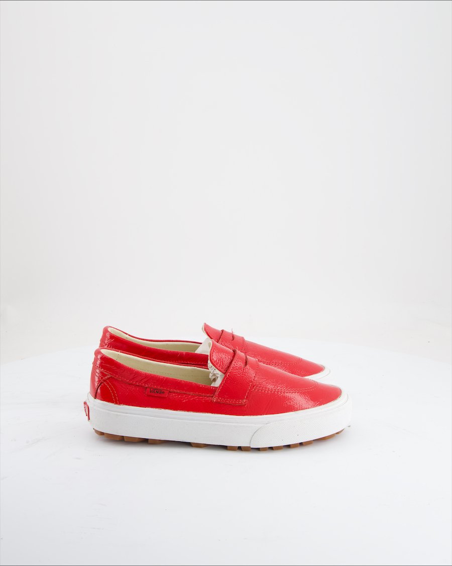 Vans  Flats Leather Red EU 37