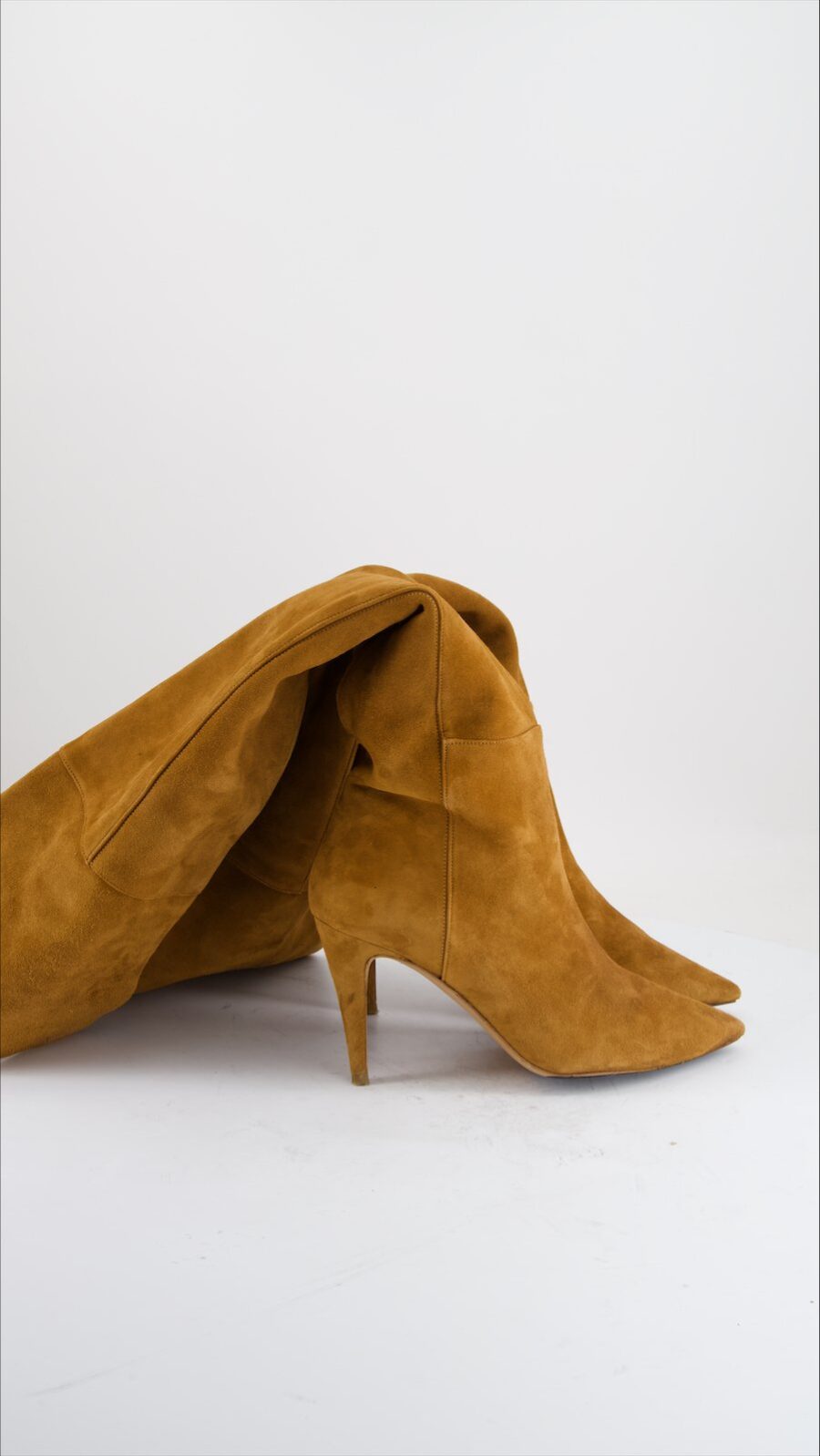 Pura Lopez Boots Suede Brown Eu 36