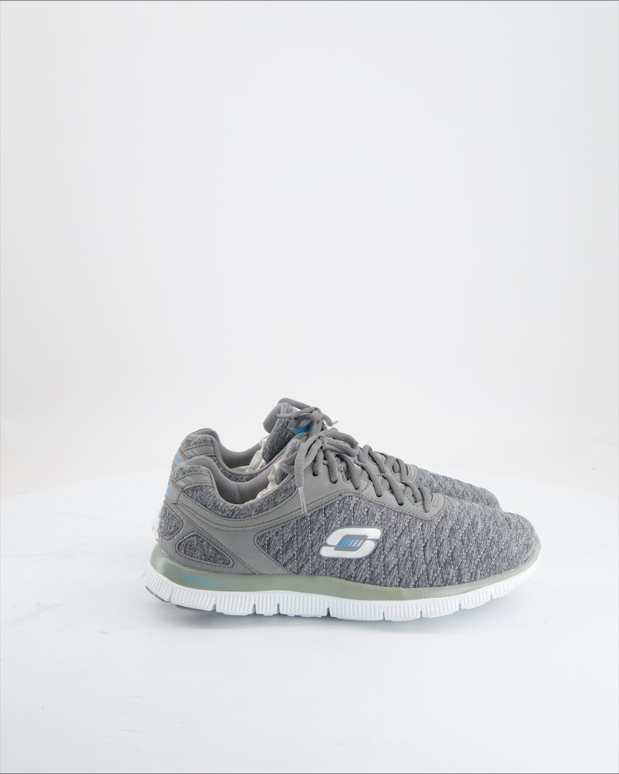 Skechers Trainers Cloth Grey Eu 38