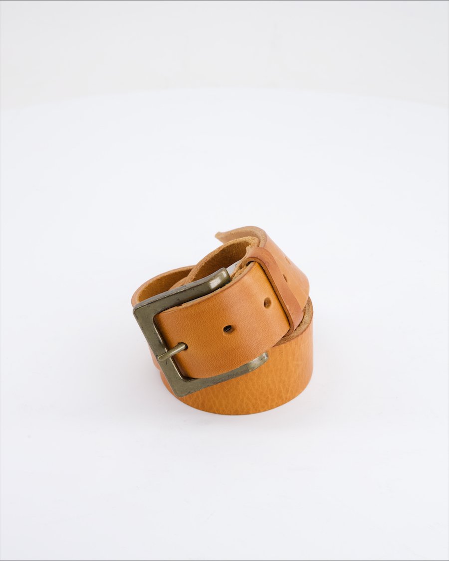 Pieces Belts Leather Camel