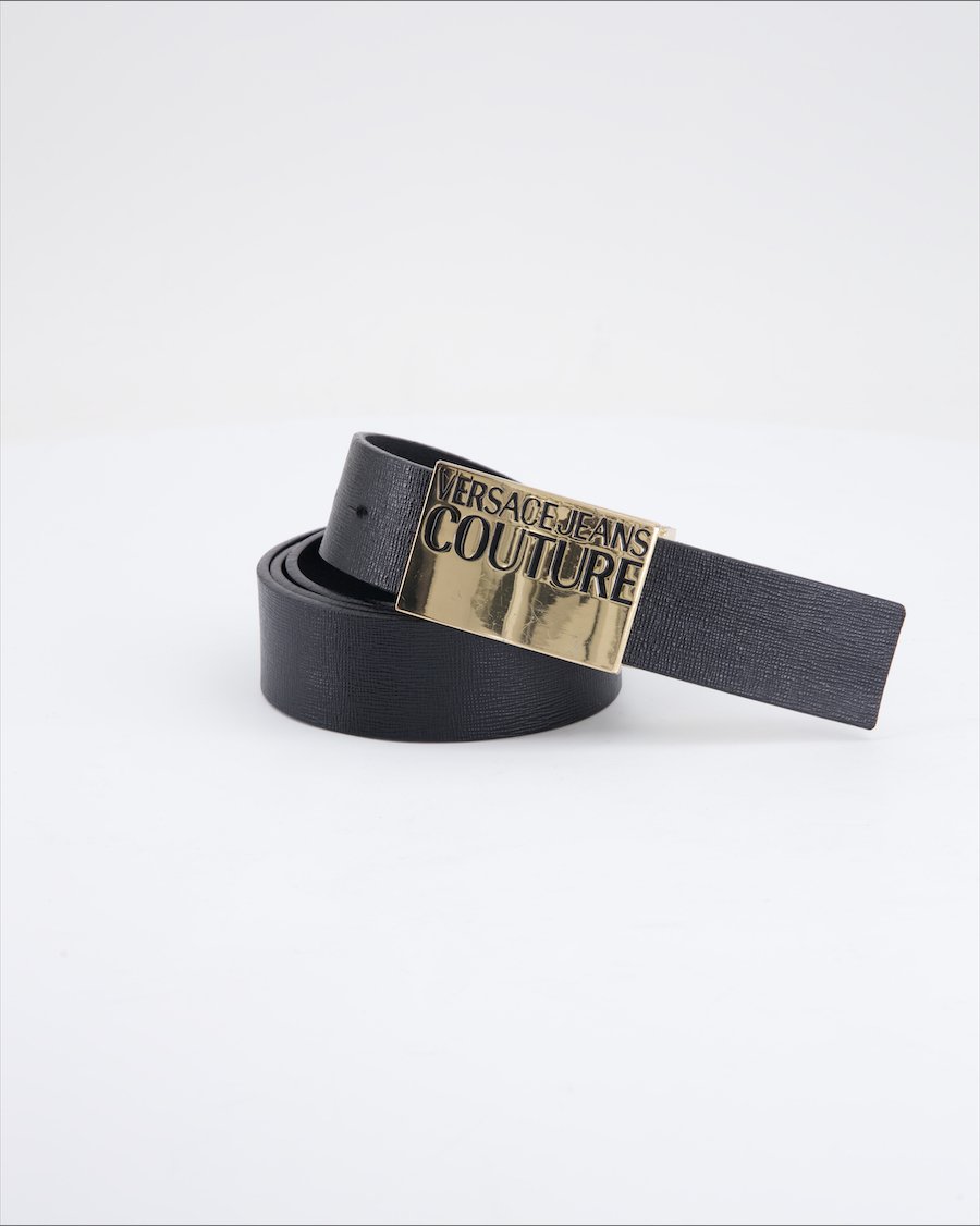 Versace Jeans Couture Belts Leather Black