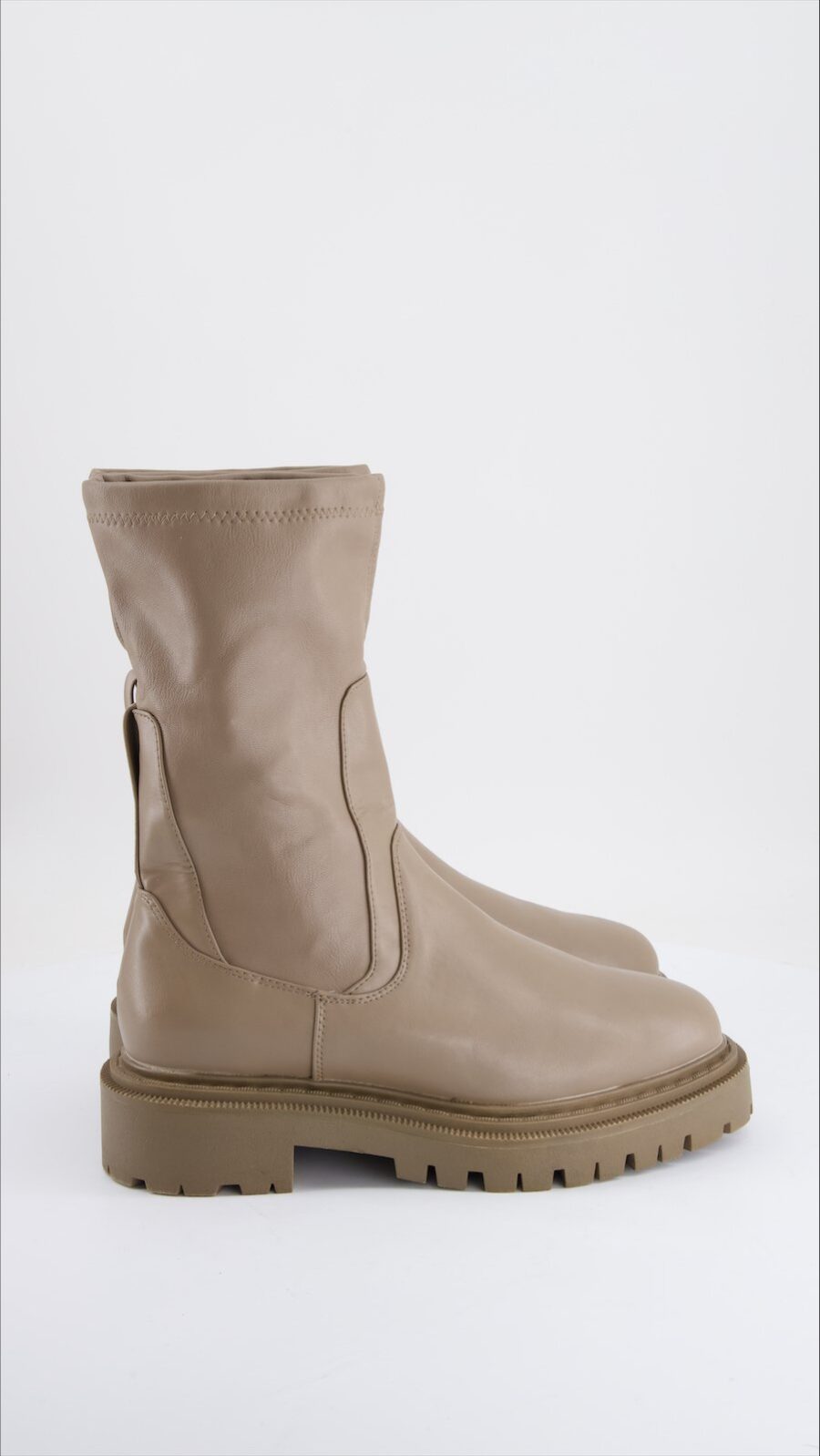 H&M Ankle Boots Polyurethane Grey Eu 39