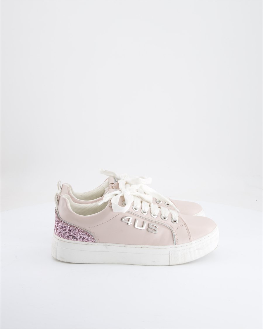 Cesare Paciotti 4us Trainers Leather Pink Eu 39