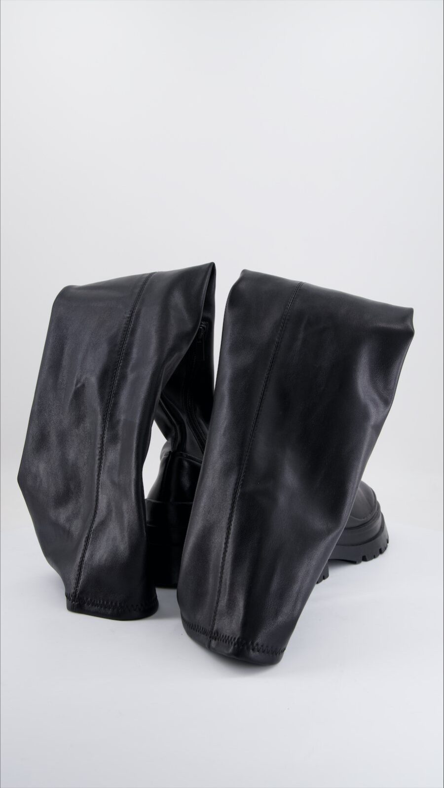 Stradivarius Boots Polyurethane Black - immagine 3