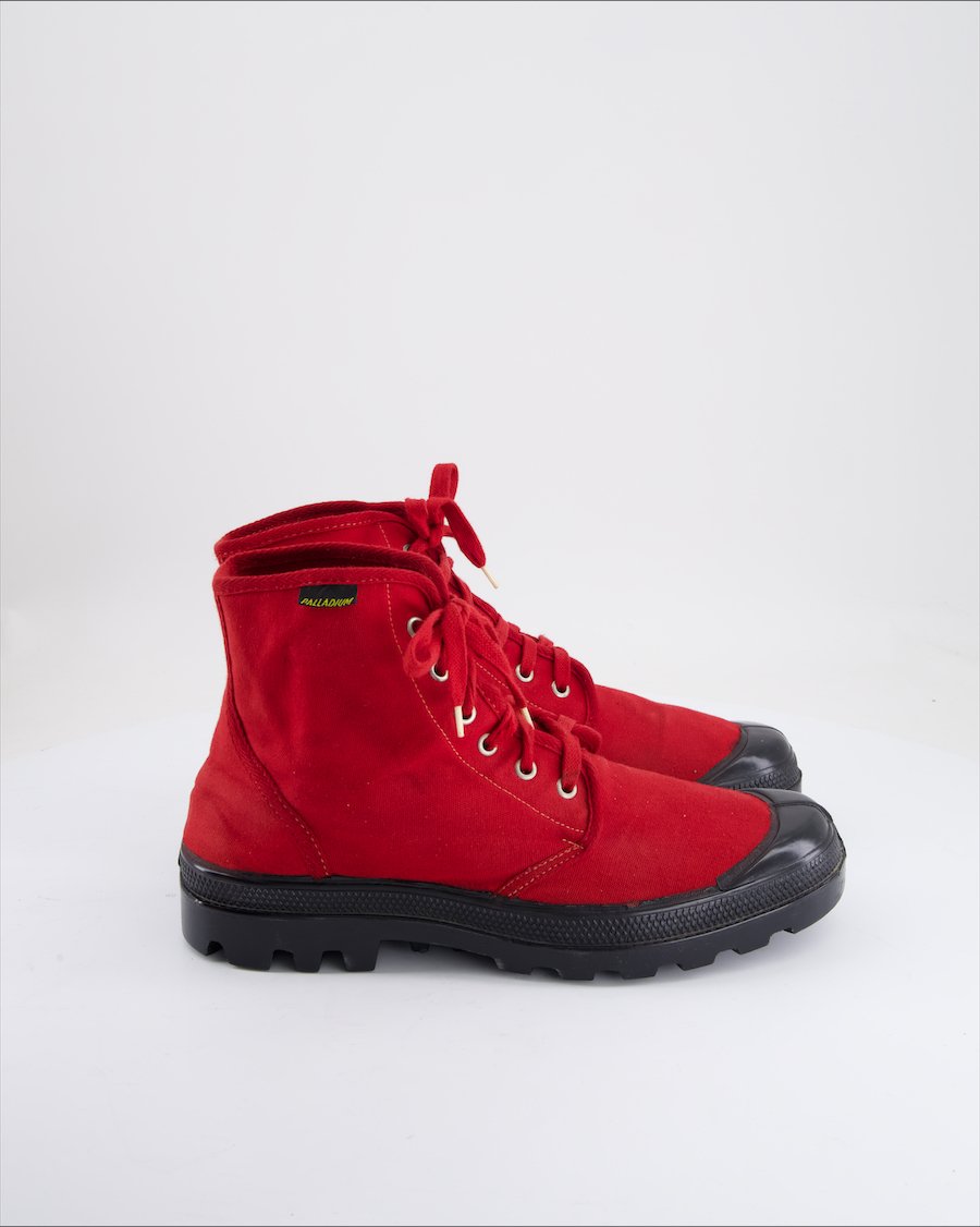 Palladium Ankle Boots Cloth Red Eu 45