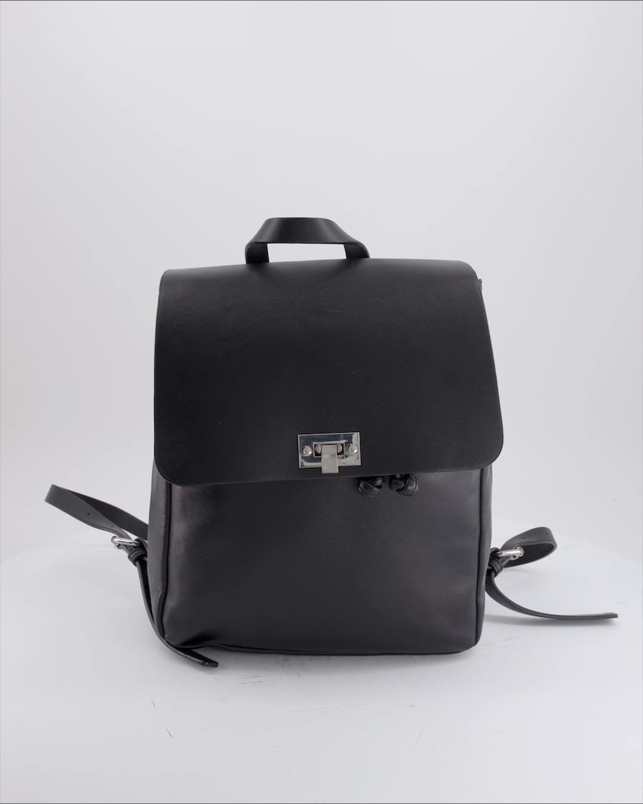 Pieces Backpack Polyurethane Black