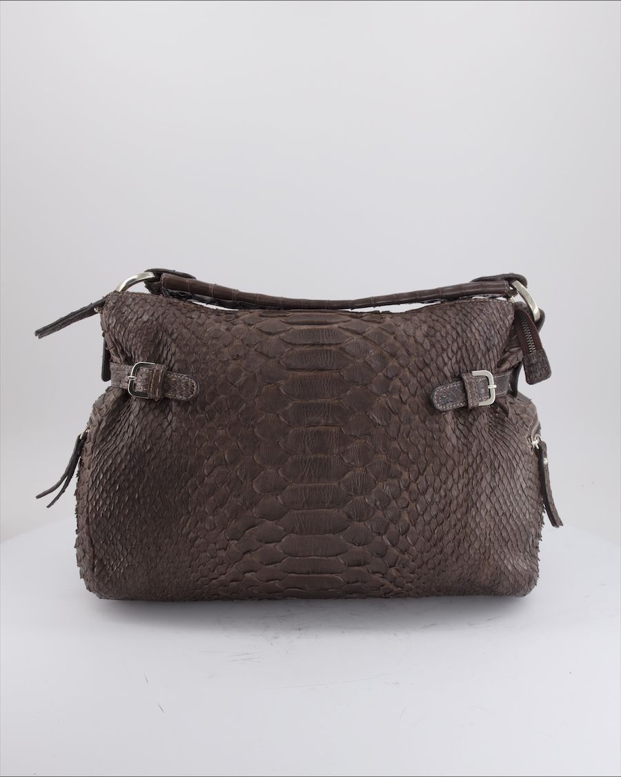 Biagini Handbag Leather Brown