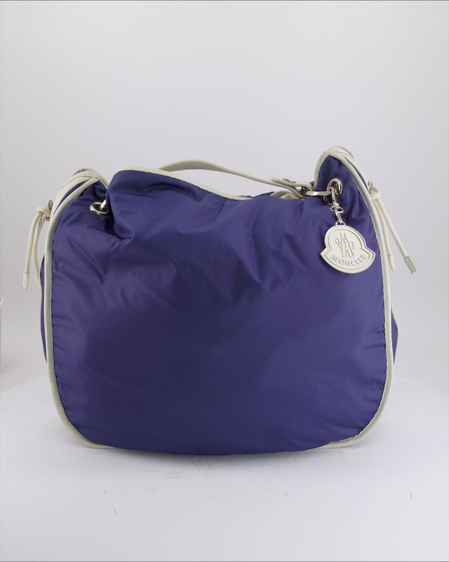 Moncler Handbag Cloth Blue