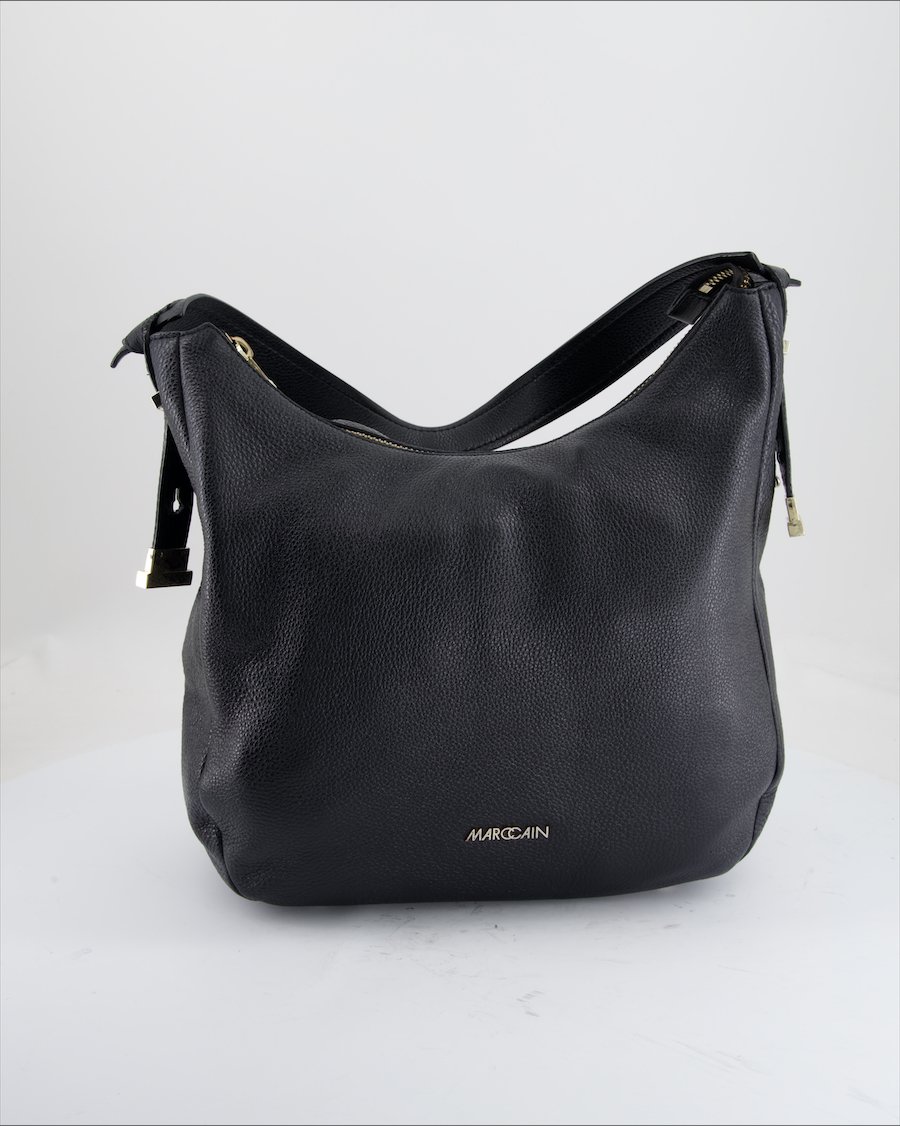 Marccain Shoulder Bag Leather Black