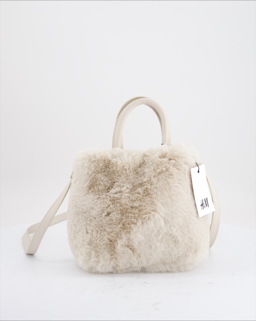 H&M Crossbody Bag Wool Grey