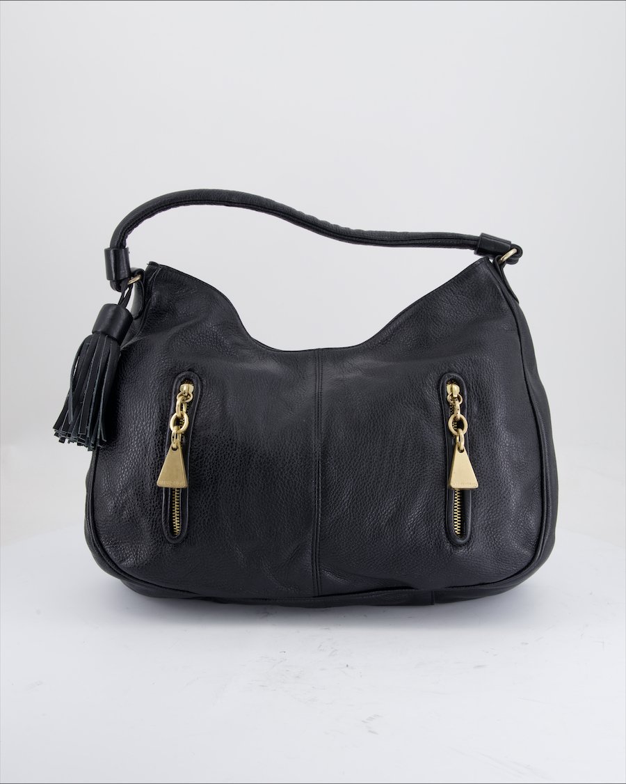 See By Chloe Shoulder Bag Leather Black