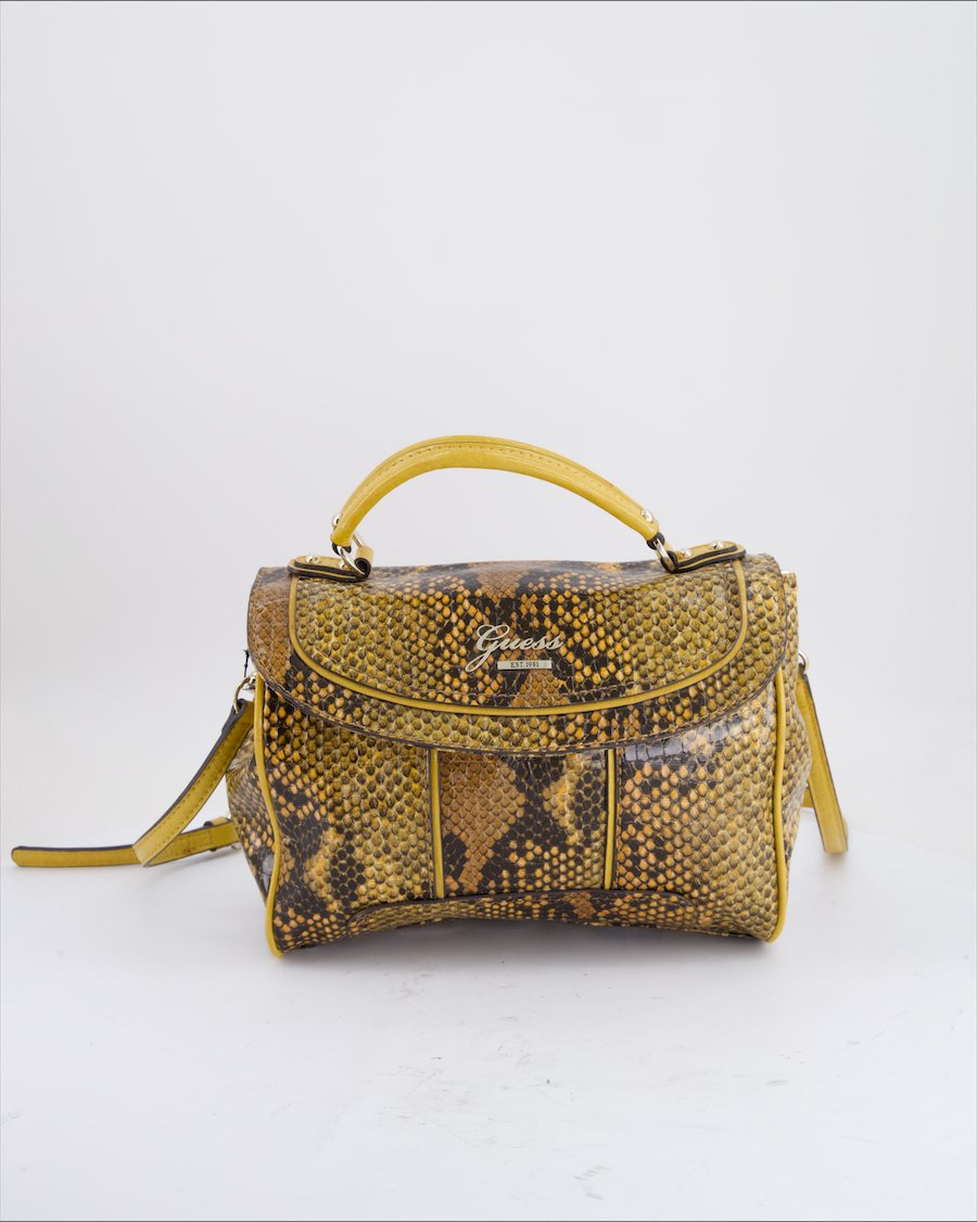 Guess Crossbody Bag Leather Camel