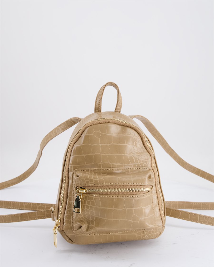 Jenny Fairy Backpack Leather Beige