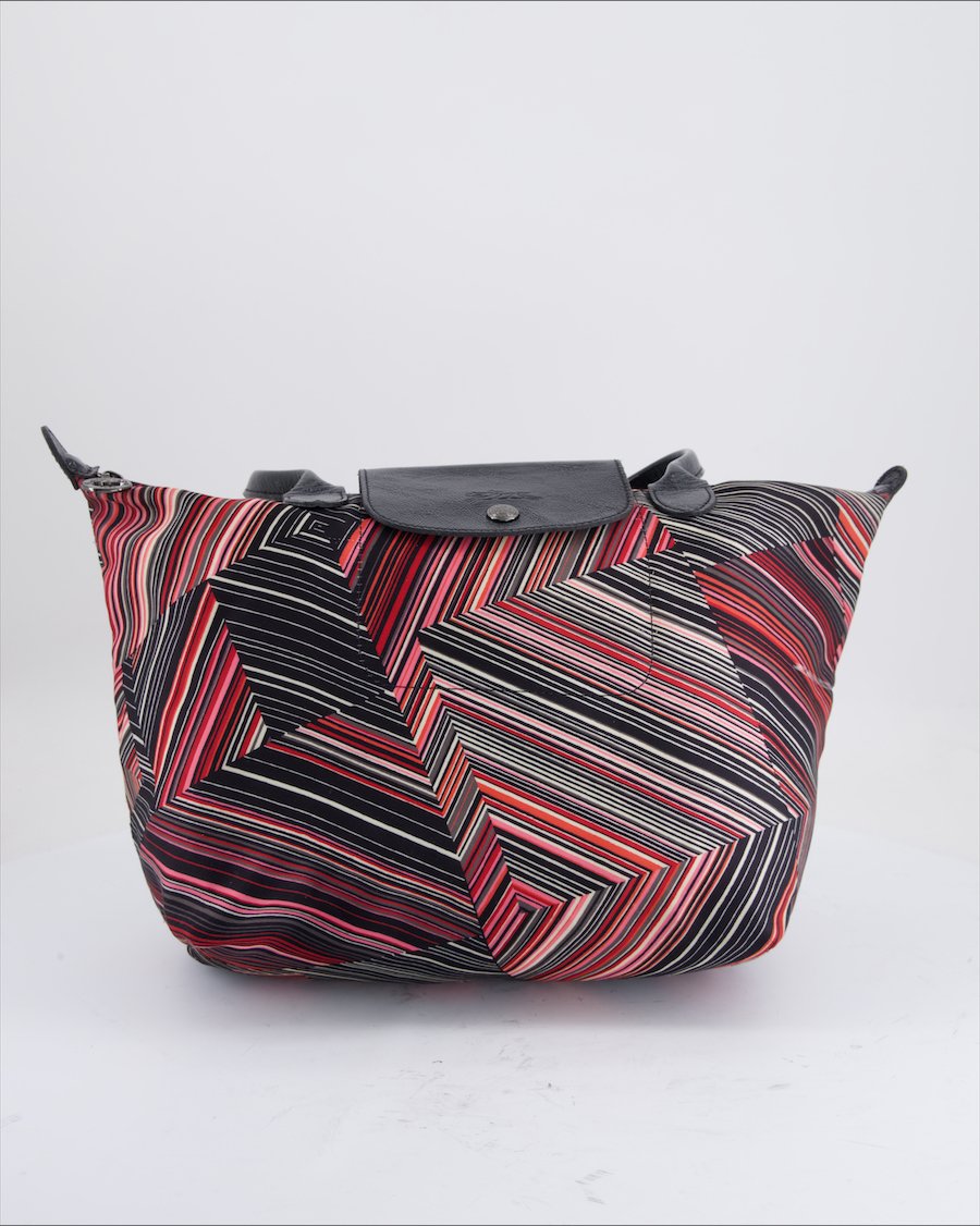 Longchamp Shoulder Bag Cloth Multicolour