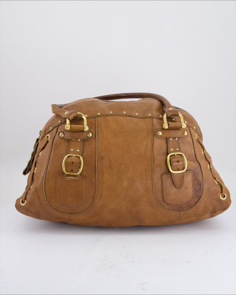Valentino Garavani Shoulder Bag Leather Brown