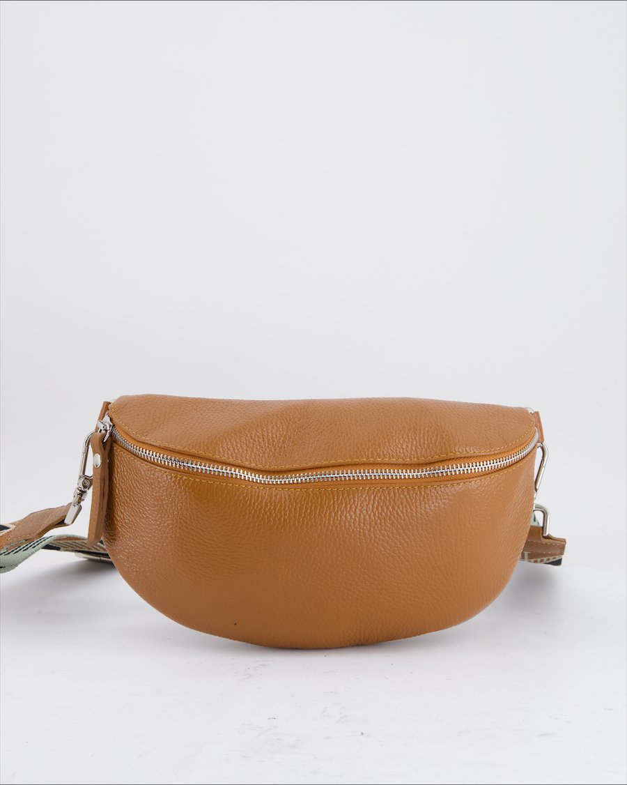 Unbranded Bum Bag Leather Brown