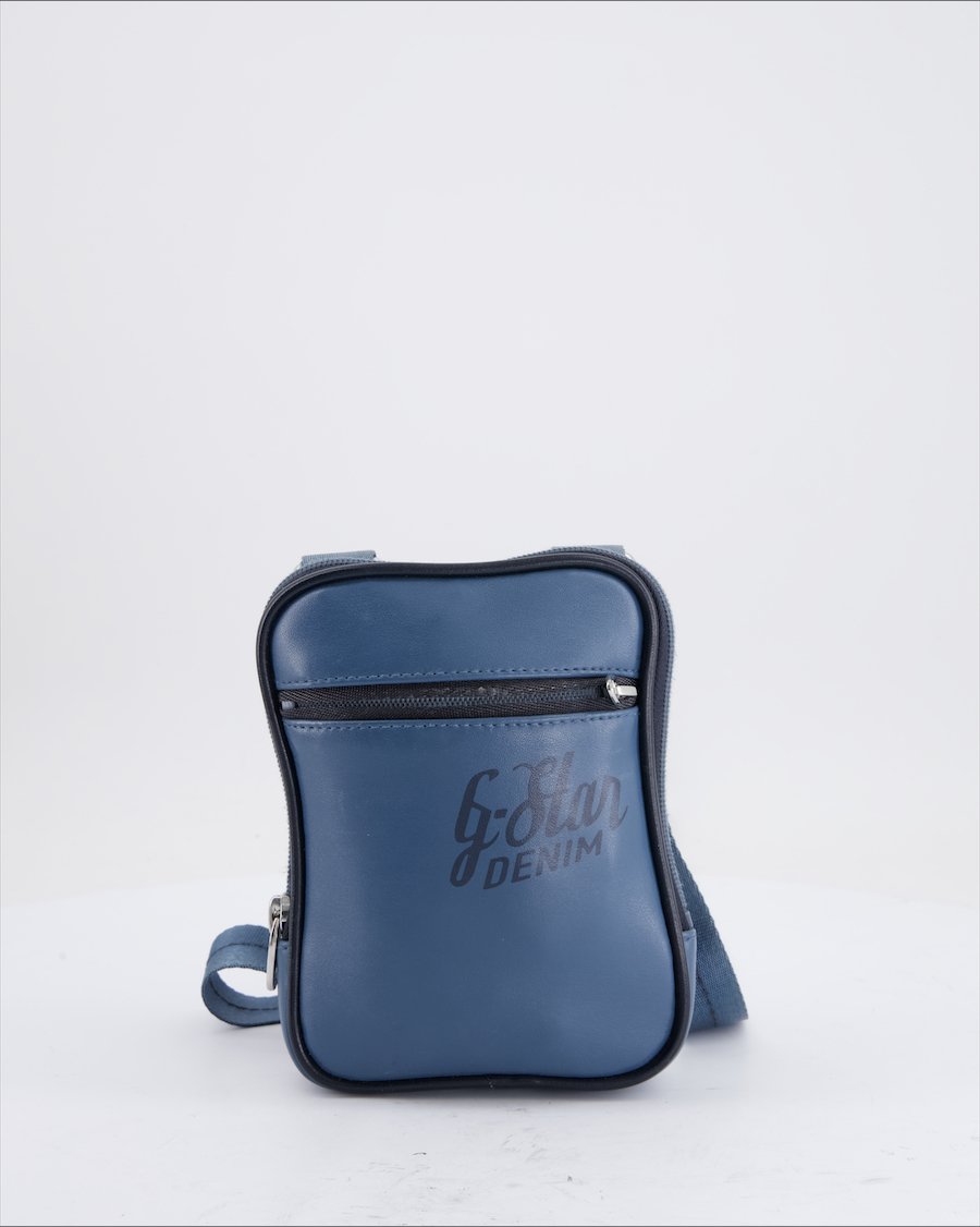 G-Star Crossbody Bag Leather Blue
