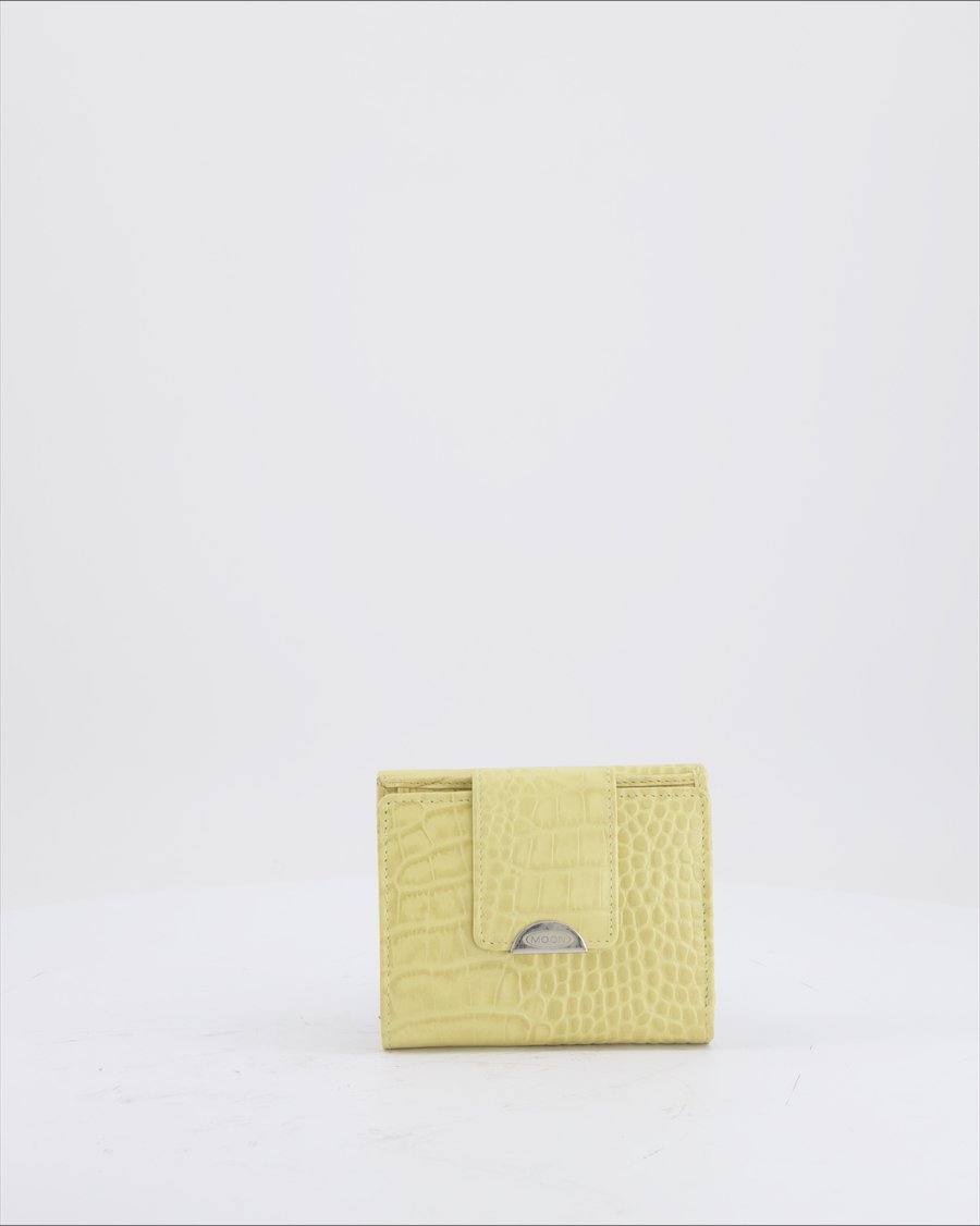 Moon Wallet Leather Blue