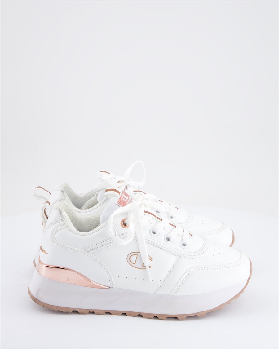 Champion Trainers Leather White Eu 36