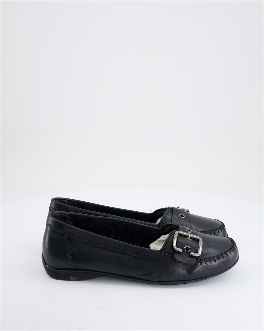 Gabor Flats Leather Black Eu 40.5