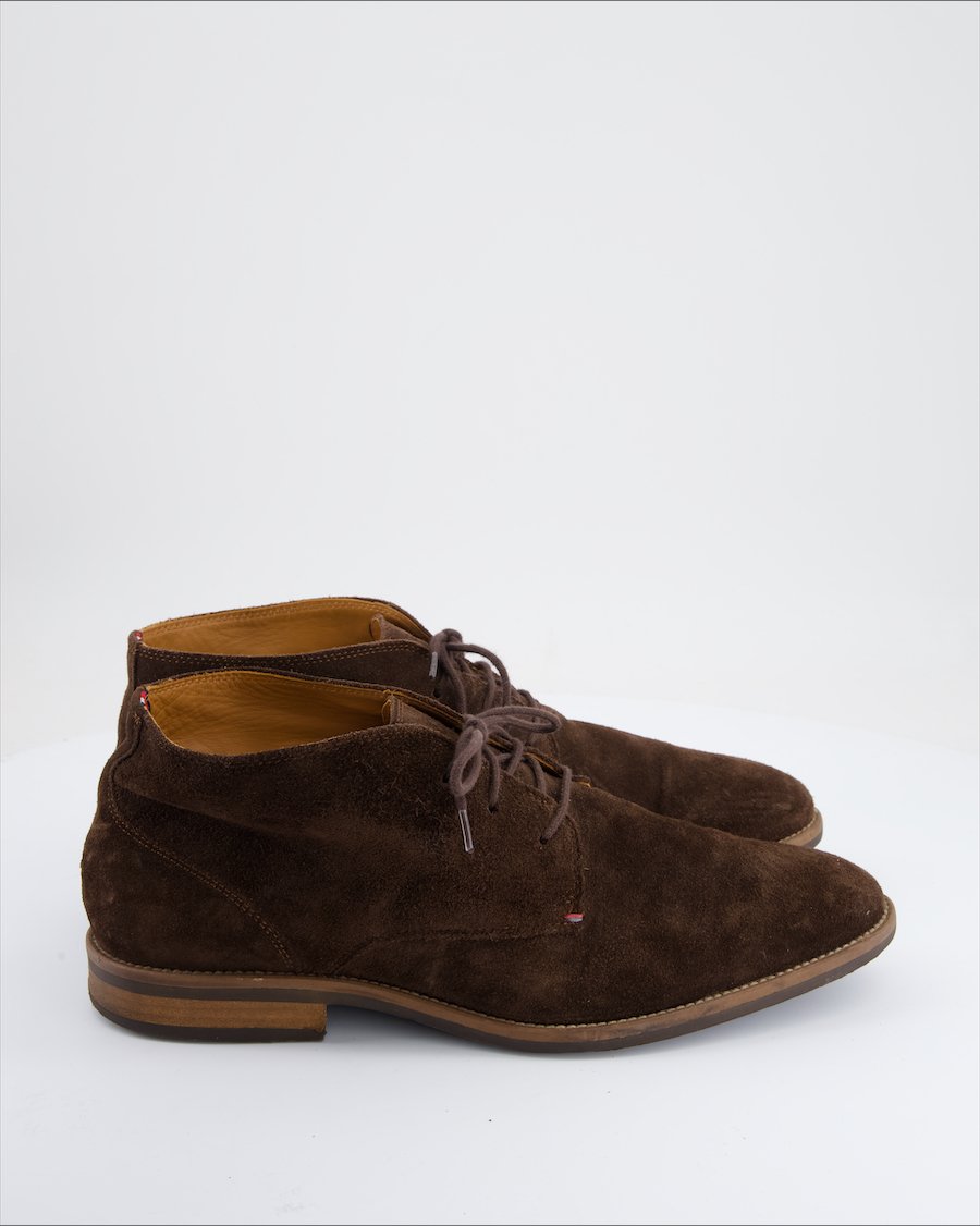 Tommy Hilfiger Ankle Boots Suede Brown