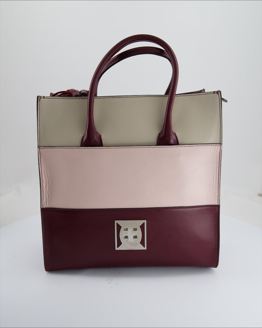 M'Anurina Handbag Leather Burgundy